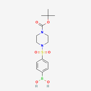 4-(4-(Tert-butoxycarbonyl)piperazin-1-ylsulfonyl)phenylboronic acid