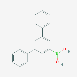 molecular formula C18H15BO2 B145475 (3,5-Diphenylphenyl)boronic acid CAS No. 128388-54-5