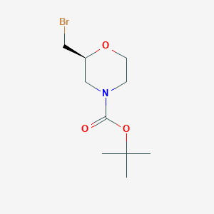 (S)-tert-Butyl 2-(bromomethyl)morpholine-4-carboxylate