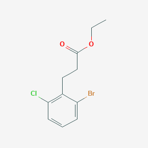 Ethyl 3-(2-bromo-6-chlorophenyl)propanoate