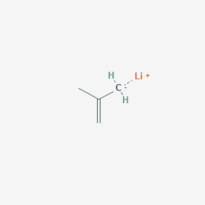 molecular formula C4H7Li B14547531 Lithium, (2-methyl-2-propenyl)- CAS No. 61777-16-0