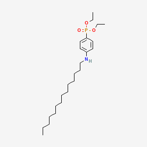 Diethyl (4-(tetradecylamino)phenyl)phosphonate