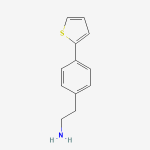 2-(4-(Thiophen-2-yl)phenyl)ethanamine