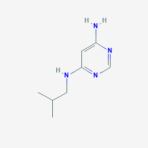 4,6-Pyrimidinediamine, N4-(2-methylpropyl)-