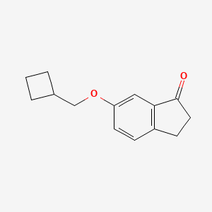 6-Cyclobutylmethoxy-indan-1-one