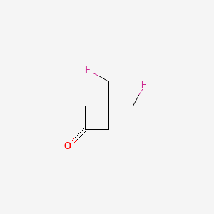 3,3-Bis(fluoromethyl)cyclobutan-1-one