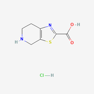4,5,6,7-Tetrahydrothiazolo[5,4-c]pyridine-2-carboxylic Acid Hydrochloride