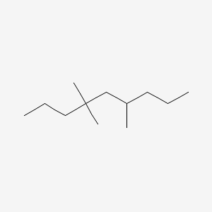 molecular formula C12H26 B14547696 4,4,6-Trimethylnonane CAS No. 62184-30-9