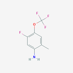 5-Fluoro-2-methyl-4-(trifluoromethoxy)aniline