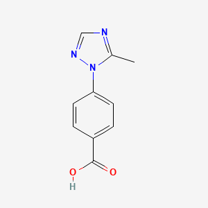 4-(5-Methyl-1H-1,2,4-triazol-1-yl)benzoic acid