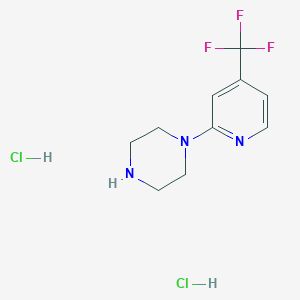 1-[4-(Trifluoromethyl)pyridin-2-yl]piperazine dihydrochloride