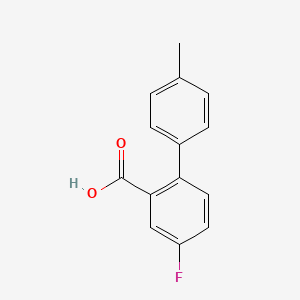 5-Fluoro-2-(4-methylphenyl)benzoic acid