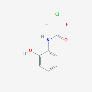 molecular formula C8H6ClF2NO2 B1454821 2-Chloro-2,2-difluoro-N-(2-hydroxyphenyl)acetamide CAS No. 1309602-47-8