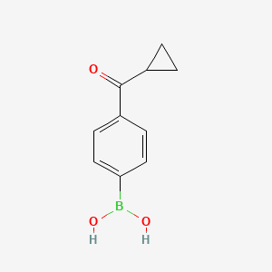 (4-(Cyclopropanecarbonyl)phenyl)boronic acid