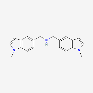 1-(1-methyl-1H-indol-5-yl)-N-[(1-methyl-1H-indol-5-yl)methyl]methanamine