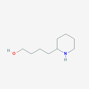 molecular formula C9H19NO B1454842 4-(2-Piperidyl)-1-butanol CAS No. 90726-50-4