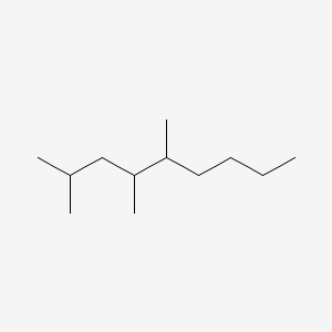 molecular formula C12H26 B14548437 2,4,5-Trimethylnonane CAS No. 62184-62-7