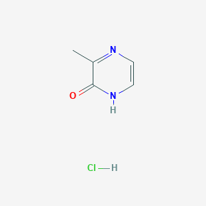 3-Methyl-1,2-dihydropyrazin-2-one hydrochloride