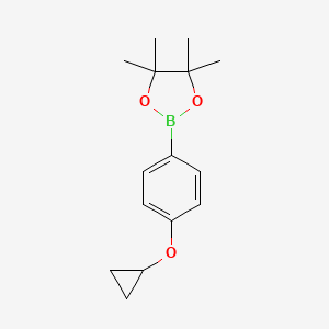 2-(4-Cyclopropoxyphenyl)-4,4,5,5-tetramethyl-1,3,2-dioxaborolane