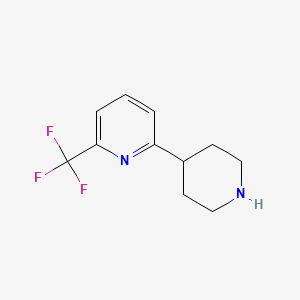 2-(Piperidin-4-yl)-6-(trifluoromethyl)pyridine