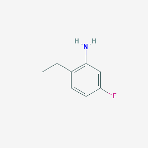 molecular formula C8H10FN B1454880 2-Ethyl-5-fluoroaniline CAS No. 1369899-15-9