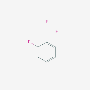 molecular formula C8H7F3 B1454898 1-(1,1-Difluoroethyl)-2-fluorobenzene CAS No. 1138445-14-3