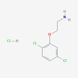 molecular formula C8H10Cl3NO B1454911 [2-(2,5-Dichlorophenoxy)ethyl]amine hydrochloride CAS No. 1211428-89-5