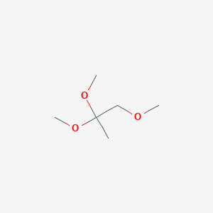 molecular formula C6H14O3 B14549115 1,2,2-Trimethoxypropane CAS No. 61860-66-0