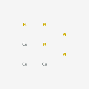 molecular formula Cu3Pt5 B14549170 Copper;platinum CAS No. 62111-90-4