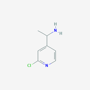 1-(2-Chloropyridin-4-yl)ethanamine