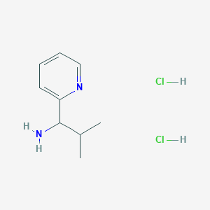 2-Methyl-1-pyridin-2-yl-propylamine dihydrochloride