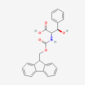 (2S,3R)-2-(9H-fluoren-9-ylmethoxycarbonylamino)-3-hydroxy-3-phenylpropanoic acid