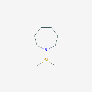 molecular formula C8H18NSi B14549321 CID 23264504 