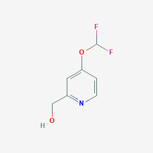 (4-(Difluoromethoxy)pyridin-2-yl)methanol