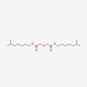 molecular formula C20H38O5 B14549361 Bis(6-methylheptyl) 2,2'-oxydiacetate CAS No. 61702-82-7