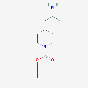 Tert-butyl 4-(2-aminopropyl)piperidine-1-carboxylate