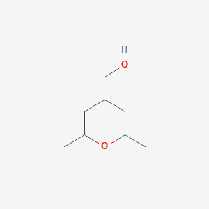(2,6-Dimethyloxan-4-yl)methanol