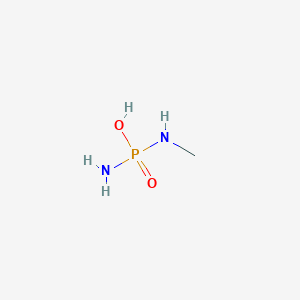molecular formula CH7N2O2P B14549492 N-Methylphosphorodiamidic acid CAS No. 61977-16-0