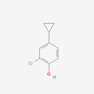 2-Chloro-4-cyclopropylphenol