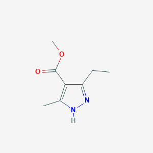 methyl 3-ethyl-5-methyl-1H-pyrazole-4-carboxylate