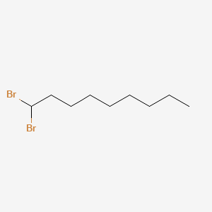 molecular formula C9H18Br2 B14549574 1,1-Dibromononane CAS No. 62168-27-8