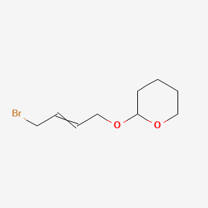 molecular formula C9H15BrO2 B1454961 2-[(4-Bromobut-2-en-1-yl)oxy]oxane CAS No. 98234-53-8