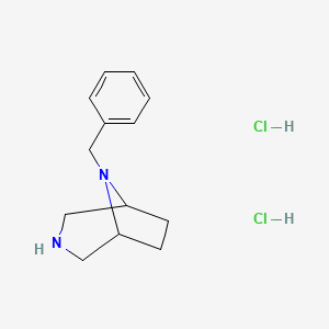 8-Benzyl-3,8-diazabicyclo[3.2.1]octane dihydrochloride