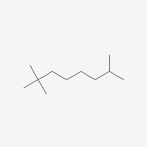 molecular formula C11H24 B14549899 2,2,7-Trimethyloctane CAS No. 62016-29-9