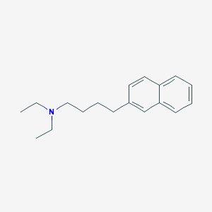 molecular formula C18H25N B14549920 N,N-Diethyl-4-(naphthalen-2-yl)butan-1-amine CAS No. 62171-70-4