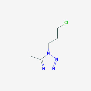 molecular formula C5H9ClN4 B1454998 1-(3-Chloropropyl)-5-methyl-1H-tetrazole CAS No. 870833-61-7
