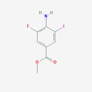 Methyl 4-amino-3-fluoro-5-iodobenzoate