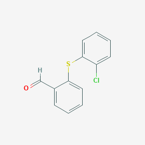 molecular formula C13H9ClOS B1455015 2-(2-Chlorophenylthio)benzaldehyde CAS No. 947188-17-2