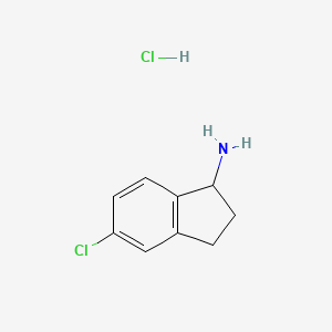 5-chloro-2,3-dihydro-1H-inden-1-amine hydrochloride