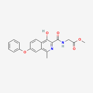 molecular formula C20H18N2O5 B1455046 Roxadustat Impurity 2 CAS No. 1421312-36-8